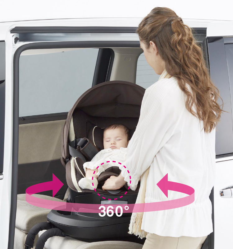外出/移動用品 チャイルドシート 新生児からのチャイルドシート KURUTTO4 | 日本製チャイルドシート 