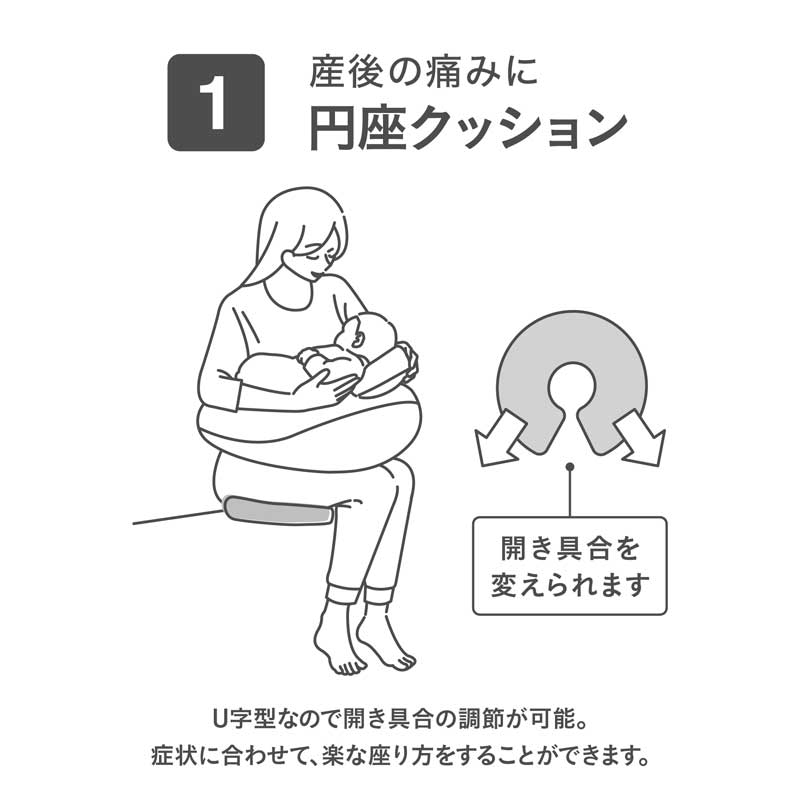 4WAY円座クッション イブル