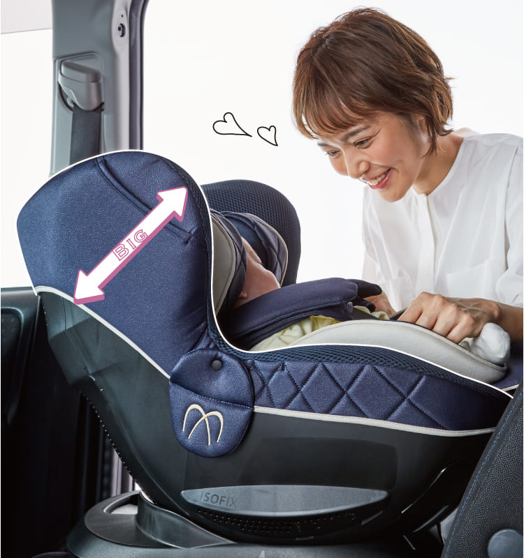 クルット6i 安全性と快適性が進化した新生児から使える日本製回転式 