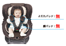 クルットiエアーメッシュ 快適性が進化した新生児からの日本製回転式 
