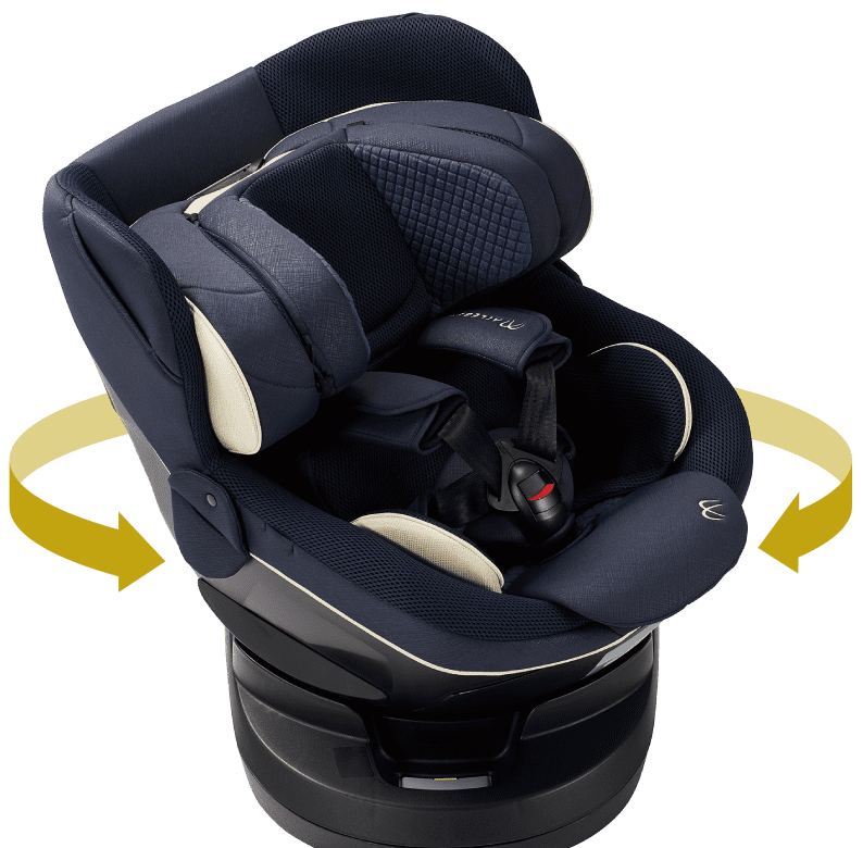 クルット R 新安全基準R129適合 新生児から使える日本製回転式ISOFIXチャイルドシート | 日本製チャイルドシート エールベベ  AILEBEBE 公式サイト