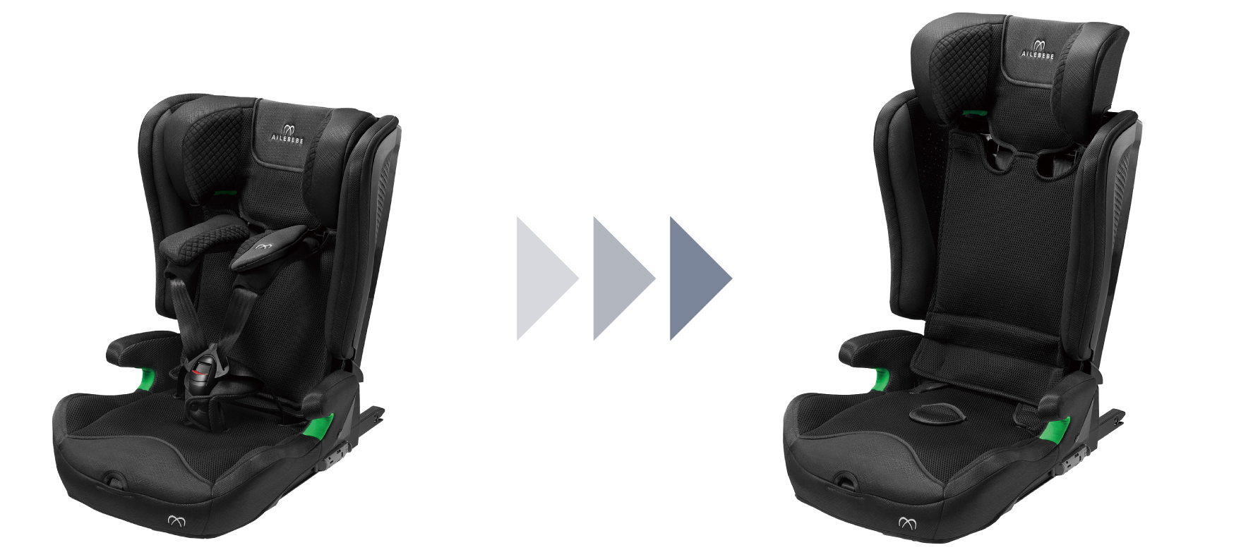 お子さまの成長に合わせた2ステップシート